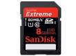 Karta pamięci Sandisk Extreme SDHC 8GB UHS-I 80MB/s Przód