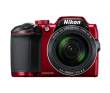 Aparat cyfrowy Nikon COOLPIX B500 czerwony Tył