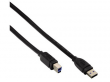  USB do aparatów Hama kabel USB 3.0 A-B 3m Przód