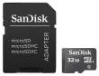 Karta pamięci Sandisk microSDHC 32 GB + adapter SD Tył