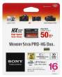 Karta pamięci Sony Memory Stick PRO-HG Duo HX 16 GB 50MB/s Tył