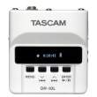  Audio rejestratory dźwięku Tascam DR-10L rejestrator audio z mikrofonem lavalier Biały Tył