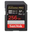 Karta pamięci Sandisk Extreme PRO SDXC UHS-II 256GB Przód