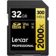 Karta pamięci Lexar Pro 32GB 2000X SDHC UHS-II U3 V90 Przód