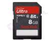 Karta pamięci Sandisk SDHC 8 GB Ultra 30MB/s Przód