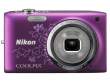 Aparat cyfrowy Nikon Coolpix S2700 fioletowy z wzorem Przód