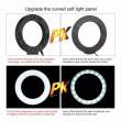  Fotografia i filmowanie smartfonem oświetlenie Puluz Lampa pierścieniowa PU391 LED z regulowaną podstawką