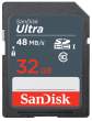 Karta pamięci Sandisk SDHC 32 GB ULTRA 48MB/s C10 UHS-I Przód
