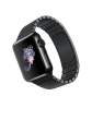  zegarki inteligentne Apple Watch 42 mm ze stali nierdzewnej w kolorze gwiezdnej czerni z bransoletą panelową ze stali nierdzewnej w kolorze gwiezdnej czerni Góra