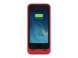  powerbanki Mophie Juice Pack Helium (kolor czerwony) - obudowa ochronna z wbudowaną baterią (1500mAh) do iPhone 5/5S/SE Tył