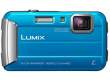 Aparat cyfrowy Panasonic Lumix DMC-FT25 niebieski Tył