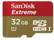 Karta pamięci Sandisk EXTREME microSDHC 32GB UHS-I 45MB/S Przód