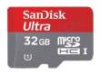 Karta pamięci Sandisk microSDHC I 32 GB Ultra class 10 Przód
