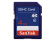 Karta pamięci Sandisk SDHC 4 GB Przód