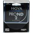  Filtry, pokrywki połówkowe i szare Hoya NDx2 Pro 55 mm Przód