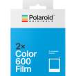 Wkłady Polaroid do aparatu serii 600 kolor - białe ramki - 16 szt. Tył