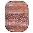 Tło Lastolite Urban 1.5x2.1m Red brick/Grey Stone Tył