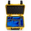  Akcesoria do dronów walizki i plecaki B&W Walizka typ 3000 do DJI Mavic 3 żółta Tył