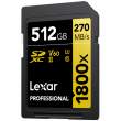 Karta pamięci Lexar Pro 512GB 1800x U3 V60 UHS-II Góra