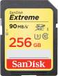 Karta pamięci Sandisk SDXC Extreme 256 GB 90 MB/s C10 UHS-I U3 Przód