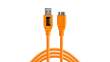  Kable USB do aparatów Tethertools KABEL TETHER TOOLS TetherPro USB 3.0 A/Micro B 4,6m pomarańczowy (CU5454-ORG) Przód