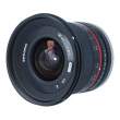 Obiektyw UŻYWANY Samyang 12 mm f/2.0 NCS CS / Sony E czarny s.n. BFP13723 Przód
