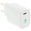  Zasilanie mobilne ładowarki sieciowe Patona Premium Ładowarka Power Delivery 20W z USB-C biała Tył