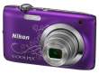 Aparat cyfrowy Nikon Coolpix S2600 fioletowy Przód