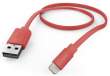  kable i adaptery Hama kabel usb do Apple iPhone 5/5s/5c/SE/6/6 Plus, różowy Przód