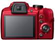 Aparat cyfrowy FujiFilm FinePix S9200 czerwony Tył