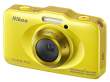 Aparat cyfrowy Nikon Coolpix S31 żółty Tył