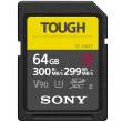 Karta pamięci Sony SF-G Tough SDXC 64GB UHS-II U3 V90 300MB/s Przód