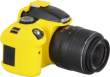 Zbroja EasyCover osłona gumowa dla Nikon D3200 żółta Tył