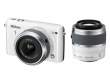 Aparat cyfrowy Nikon 1 S2 + ob. 11-27.5mm + ob. 30-110 biały Boki