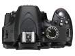 Lustrzanka Nikon D3200 czarny + ob. 18-55 VRII + 55-200 VR Boki