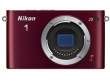 Aparat cyfrowy Nikon 1 J3 + ob. 10-30mm czerwony Boki
