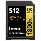 Karta pamięci Lexar  Pro 512GB 1800x U3 V60 UHS-II