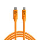  Tethertools  TetherPro USB-C - USB-C 4,6 m pomarańczowy (CUC15-ORG)
