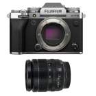Aparat cyfrowy FujiFilm  X-T5 + XF 18-55 mm f/2.8-4 OIS srebrny - cena zawiera rabat 430 zł