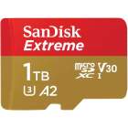 Karta pamięci Sandisk  Extreme microSDXC UHS-I 1TB + adapter SD