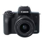 Aparat UŻYWANY Canon  EOS M50  + ob. EF-M 15-45 mm czarny s.n. 633041003124/103208039534