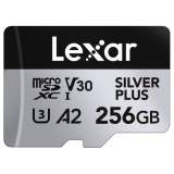 Lexar microSDXC Professional SILVER Plus UHS-I/U3/A2/4K V30 256GB