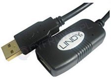 Lindy Przedłużacz USB 2.0 Lite aktywny 5m