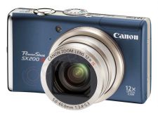 Canon PowerShot SX200 IS niebieski