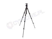Statyw Manfrotto Carbon 4-sekcyjny z głowicą 054Q2 brązowy