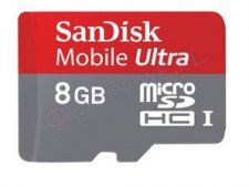 Karta pamięci Sandisk microSDHC I 8 GB Ultra 30MB/s