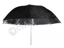 Parasol Elfo srebrno-czarny 90cm