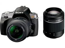 Sony DSLR-A230 + ob. 18-55 SAM i 55-200 SAM