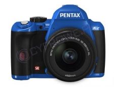 Pentax K-r niebieski + ob. 18-55