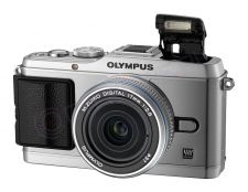 Aparat cyfrowy Olympus E-P3 PEN srebrny + ob 17mm Pancake